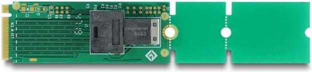 Immagine prodotto Delock Adattatore M.2 Key M a SFF-8643 NVMe 22110 / 2280 / 2260