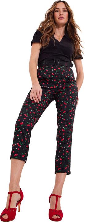 Actual product image Joe Browns Cherry Print Capri Trousers (Frequency band 38 (2600 MHz))