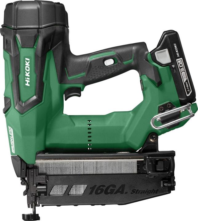 Productafbeelding Hikoki NT1865DBSLWXZ Snoerloos spijkerapparaat 25 - 65 mm 18V 3,0Ah Li-Ion