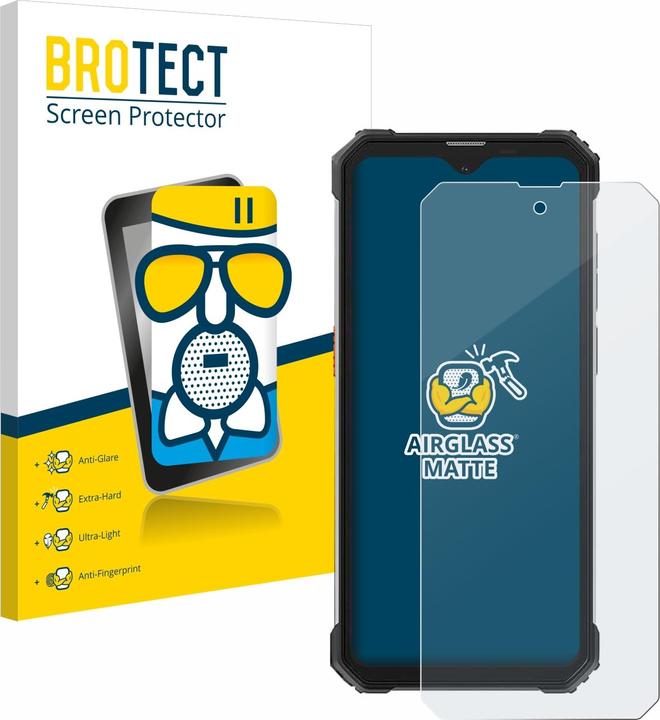 Produktbild BROTECT AirGlass Panzerglasfolie Matt (1 Stück, Blackview BV8900)