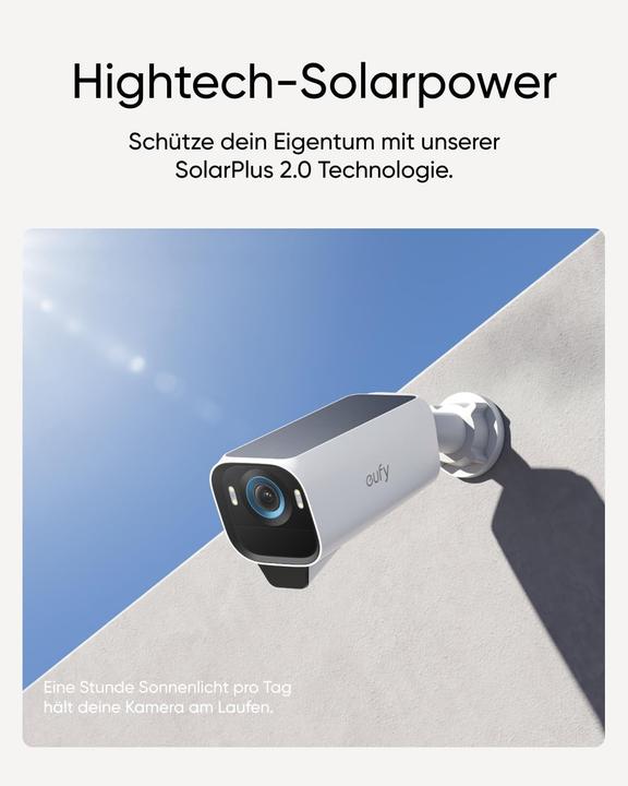 Produktbild eufy eufyCam S3 Pro - 4er-Set 4K Kabellose Überwachungskamera