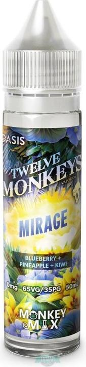 Image du produit Twelve Monkeys Mirage 50ml shortfill (Ananas, Myrtille)