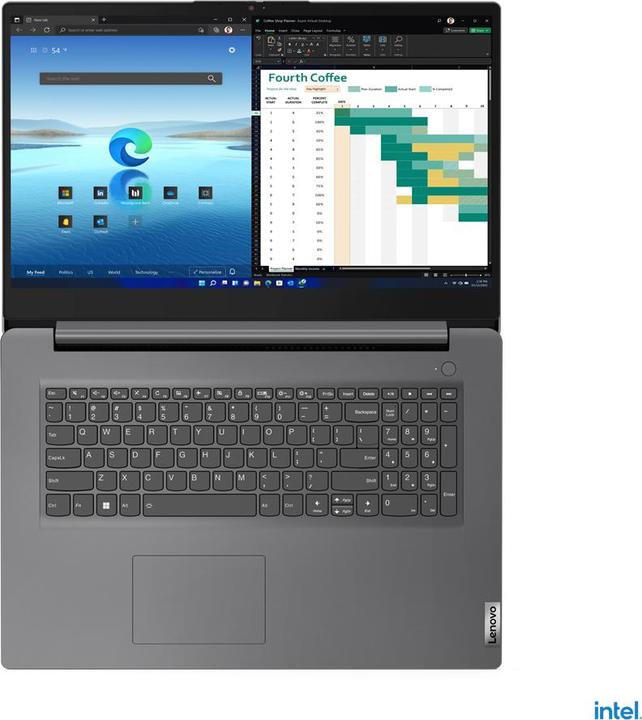 Image du produit Lenovo V17 Gen 4 (17.30", Intel Core i5-1335U, 8 Go, 512 Go, DE)