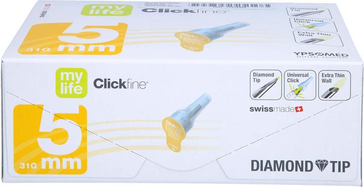 Actual product image Mylife Clickfine 5mm, 100 pcs KAN