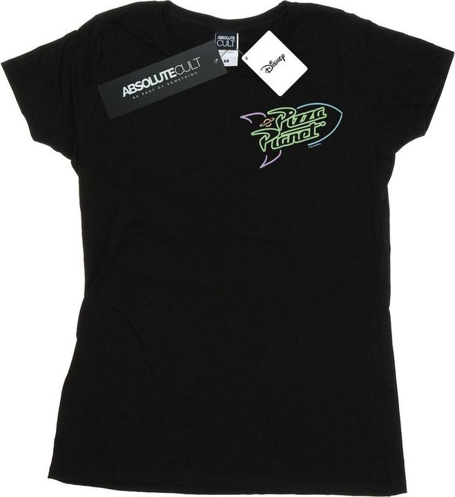 Produktbild Disney Toy Story Neon Pizza Planet Breast Print TShirt (L)