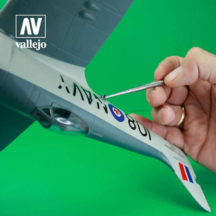 Actual product image Vallejo Set of 3 stainless steel carvers (T02002)