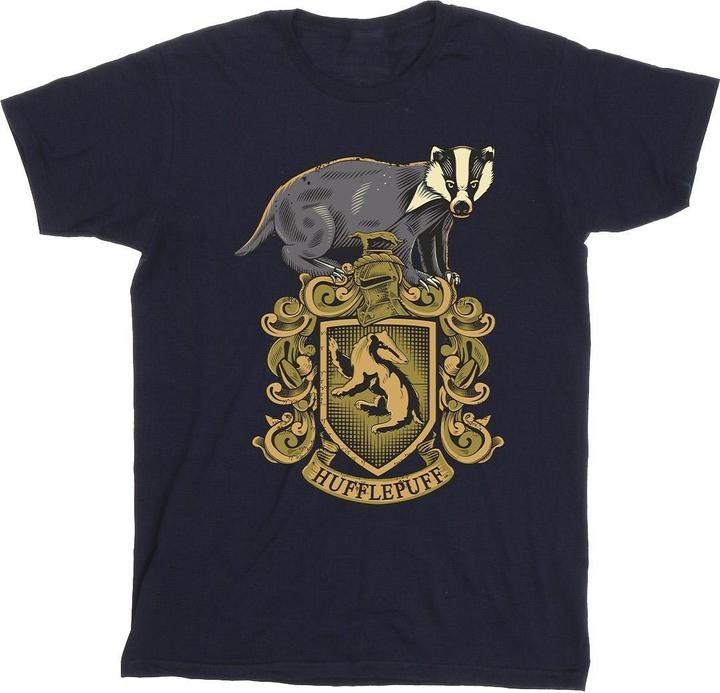 Produktbild Hufflepuff Sketch Crest TShirt (4XL)