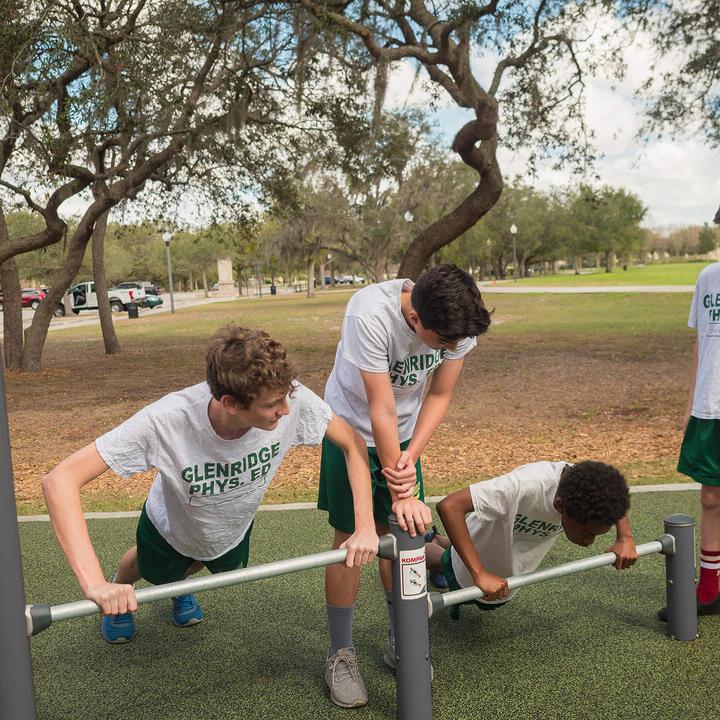 Produktbild Kompan Outdoor-Fitnessgerät Push-Up Barren