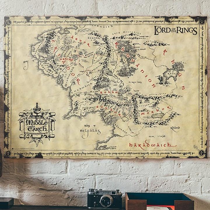 Image du produit GB Eye Le Seigneur des Anneaux - La Terre du Milieu (66 x 46 cm)