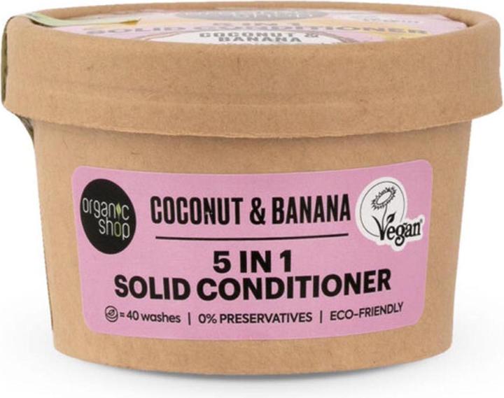 Natura Siberica Kokosnuss-Banane 5-in-1 Spülung 60g