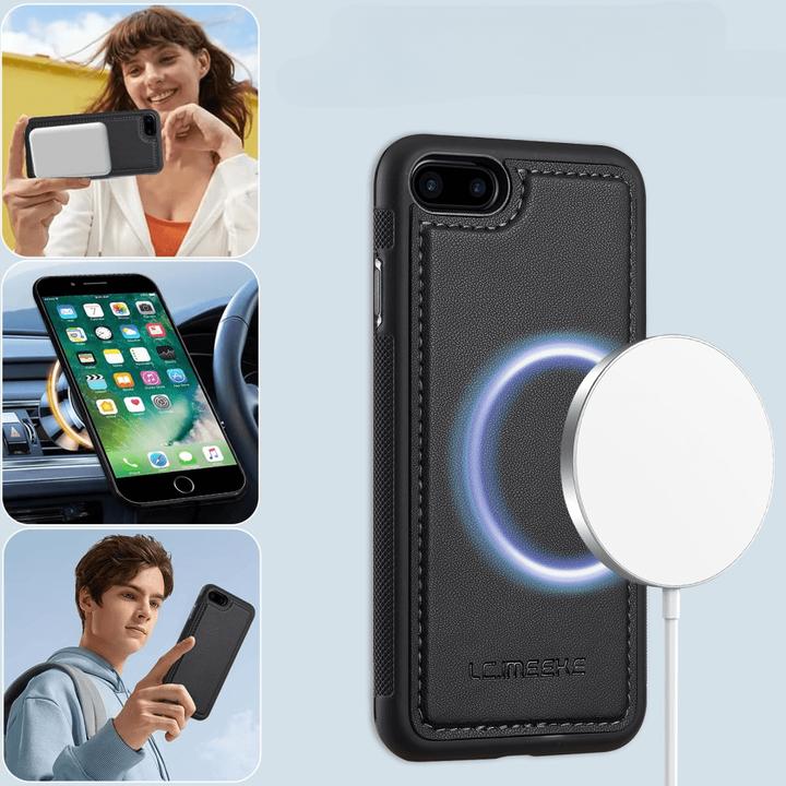 Produktbild LC.Imeeke iPhone SE / 8 / 7 - Teilbare Brieftasche 2-in-1 Handyhülle (Apple iPhone SE (3rd Gen), Apple iPhone 7, Apple iPhone 8, Apple iPhone SE (2nd Gen))
