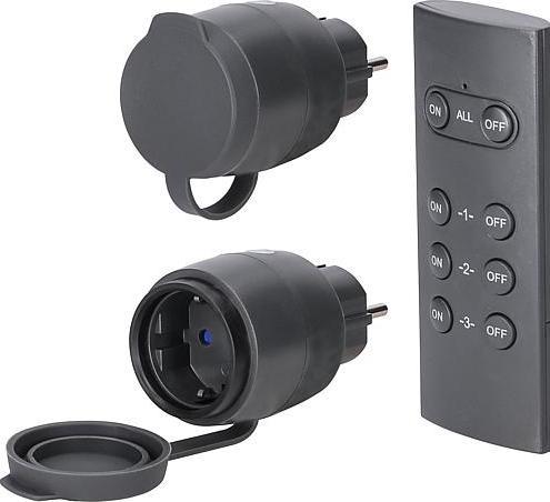 Produktbild REV Funk-Schalt-Set 2 + 1 Mini Outdoor schwarz