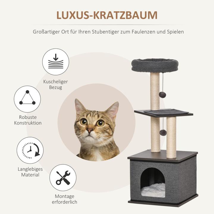 Produktbild Jamb Katzenkratzbaum (104 cm, Dunkelgrau)