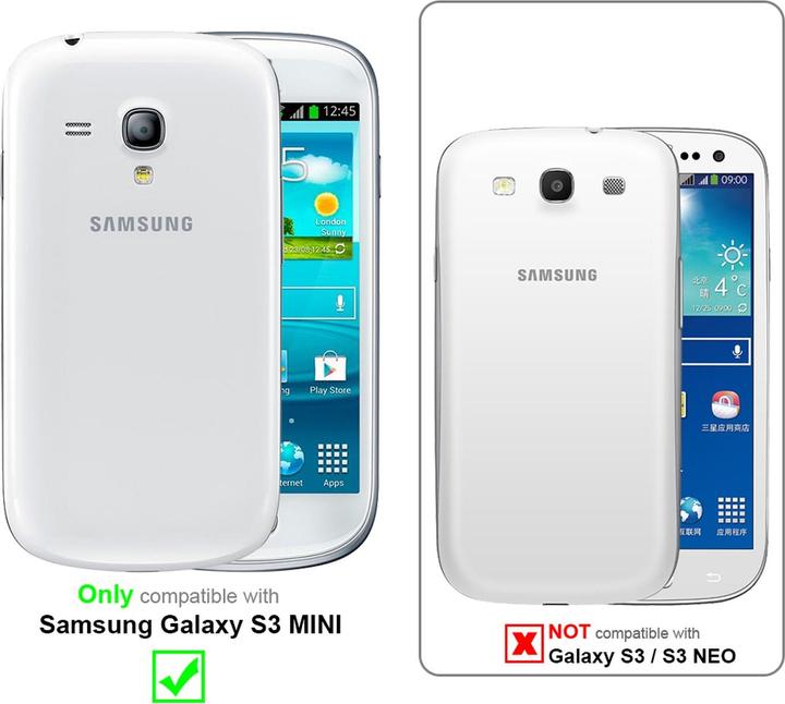 Produktbild Cadorabo Hard Cover Frosty Cover (Samsung Galaxy S3 Mini)