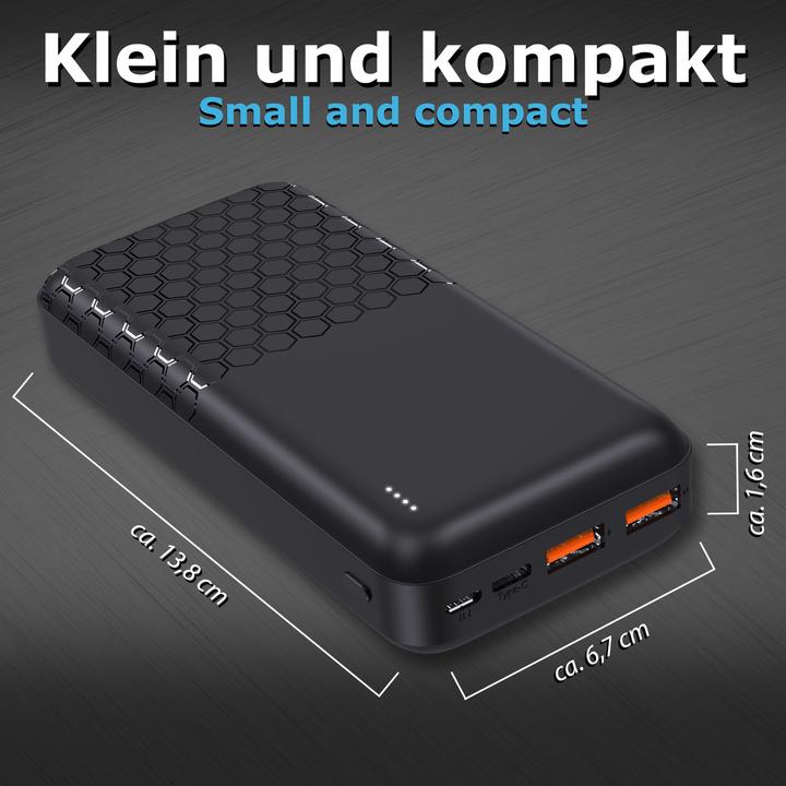 Image du produit Pedea Banque d'énergie série Trend (20000 mAh, 20 W, 74000 Wh)