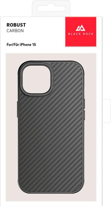Produktbild Black Rock Robust Carbon (Apple iPhone 15)
