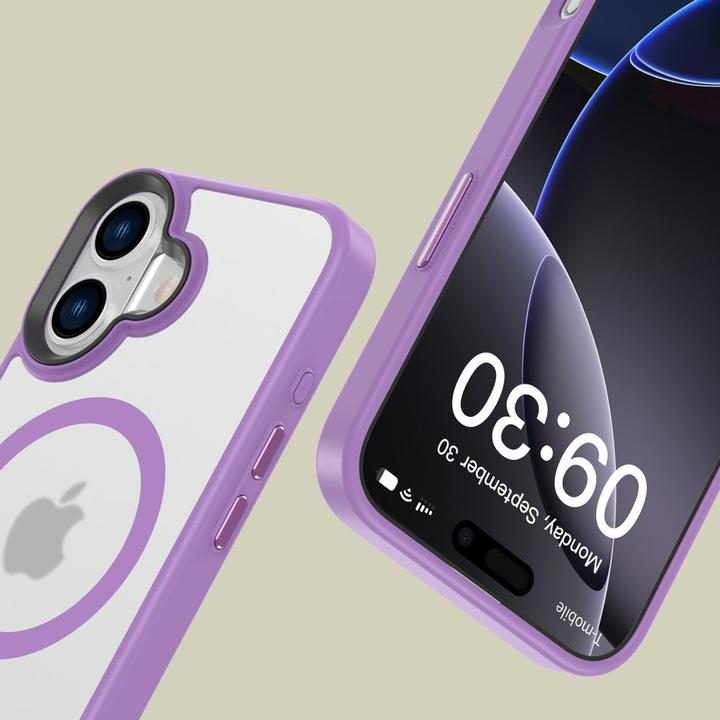 Produktbild Tech-Protect MagMat MagSafe iPhone 16 Case - Purple (Apple iPhone 16)