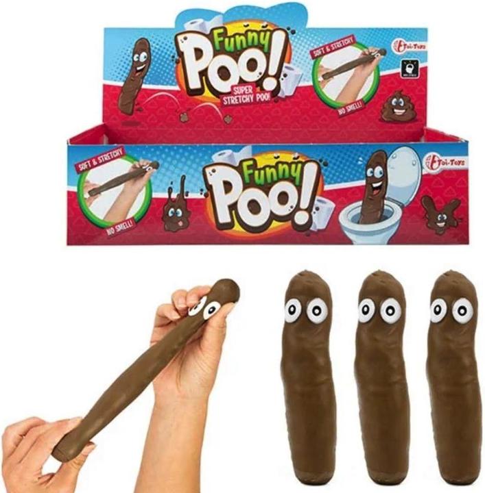 Image du produit Toi-Toys FUNNY POO Rouleau anti-stress - super extensible 1
