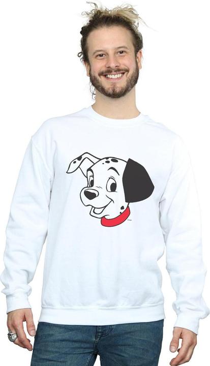Immagine prodotto Disney 101 Dalmatians Dalmatian Head Felpa Uomo (4XL)
