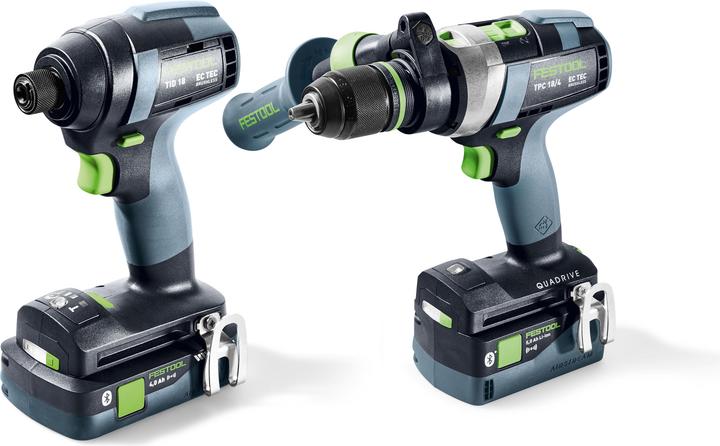 Actual product image Festool Screwdriver and drill set TID 18 5.0/4.0 set TPC 18/4 (Rechargeable battery operated)