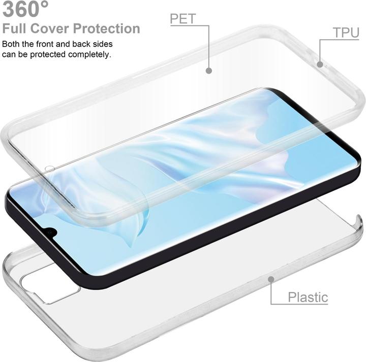 Image du produit Cadorabo Étui TPU 360 degrés Case (Huawei P30 Pro)