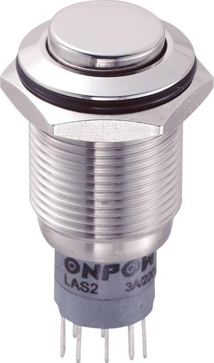 Produktbild Tru Components 701920 LAS2GQH-22/S/P Vandalismusgeschützter Drucktaster 250 V/AC