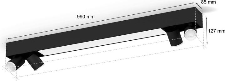 Actual product image Philips Centris (4400 lm, GU10)