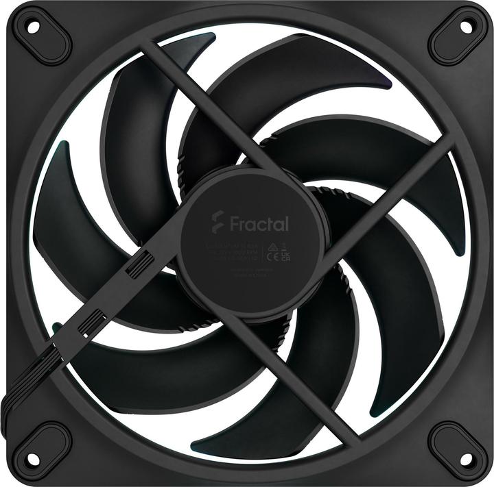 Actual product image Fractal D. Momentum 14 RGB Black (140 mm, 1 x)