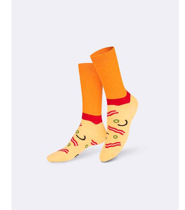 Actual product image Eat My Socks Socks, Napoli Pizza, Full, 2 (pack of 2, One size)