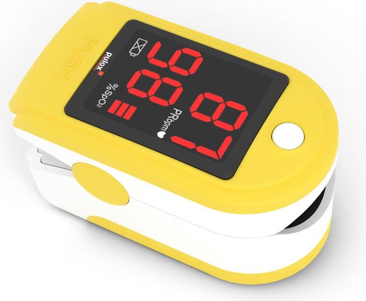 Pulox Oxymètre de pouls PO-100 Solo en jaune