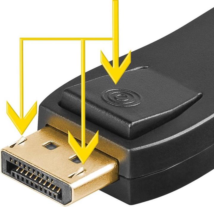 Image du produit Goobay DisplayPort zu (DP, 7.60 cm)