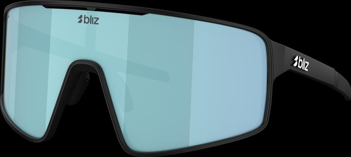 Bliz P001 Small - Fahrradbrille (Matt Black, Smoke w Iceblue multi, Smoke w Ice Blue multi)