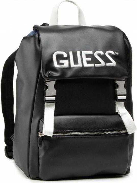 Actual product image Guess Salameda, Textile Backpack, Black, For Men
