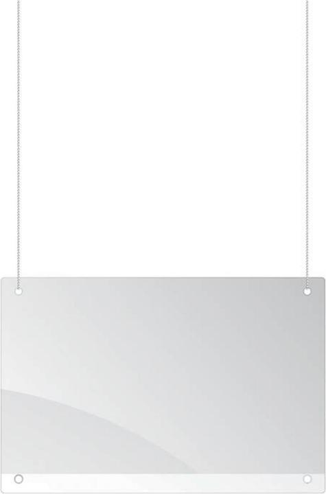 Produktbild Franken Trennwand mit Deckenhänger (80 cm, 65 cm)