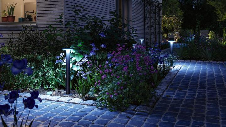 Actual product image Paulmann Bollard light Plate (420 lm, IP44)