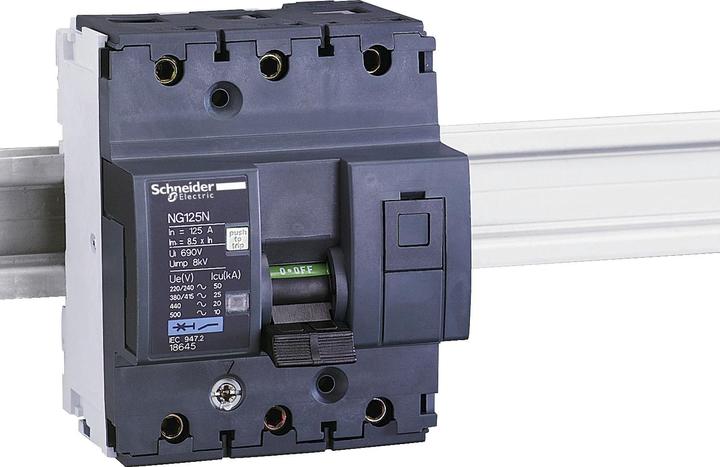 Image du produit Schneider Electric SE 18639 Disjoncteur NG125N 3p 63A C