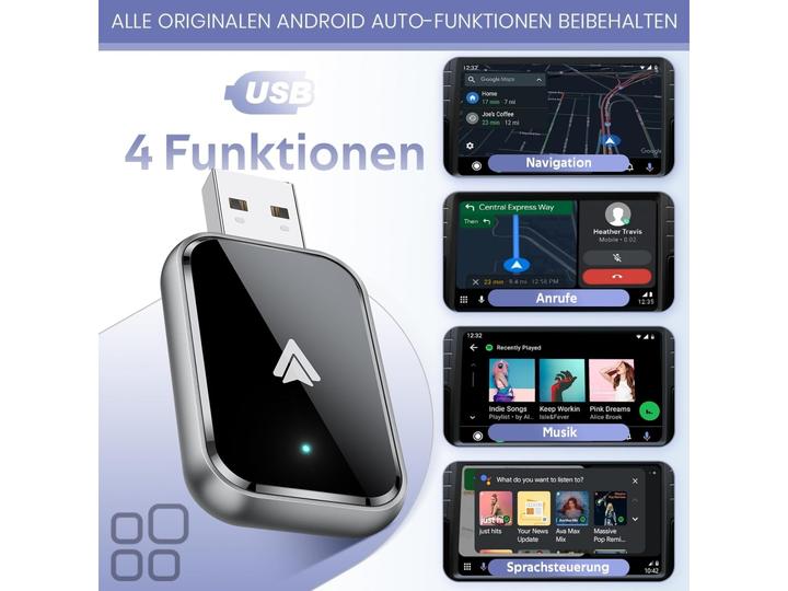 Produktbild PowerGuard Wireless Android Auto Dongle