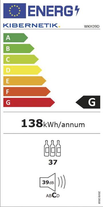 Label énergétique Kibernetik WKH39D