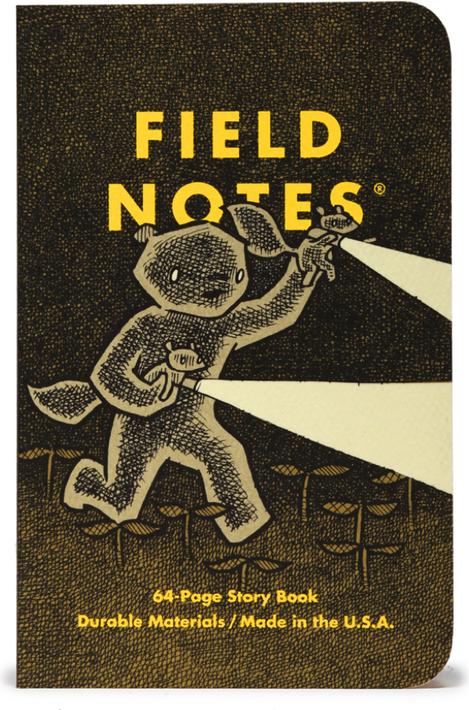 Actual product image Field Notes Haxley storybook with illustrations 2 pack (14 x 9 cm, Lined, No binding)