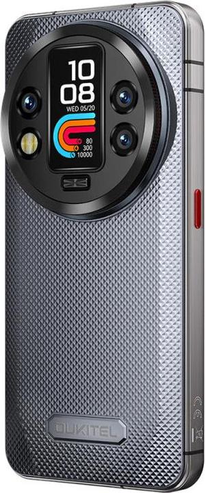 Immagine prodotto Oukitel WP200 Pro (6.7" - NFC - Ecouteur Bluetooth Intégré - 1 To, 24 Go RAM) Gris (1000 GB, Grigio, 6.70")