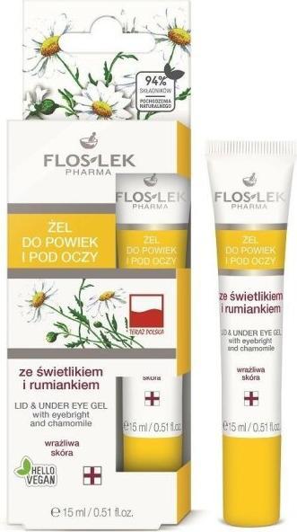 Immagine prodotto FlosLek Pharma Cura degli occhi (Gel per la cura degli occhi, 15 ml, Giorno + Notte)