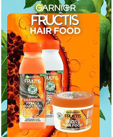 Image du produit Garnier Masque réparateur à la papaye Fructis Hair Food (400 ml)