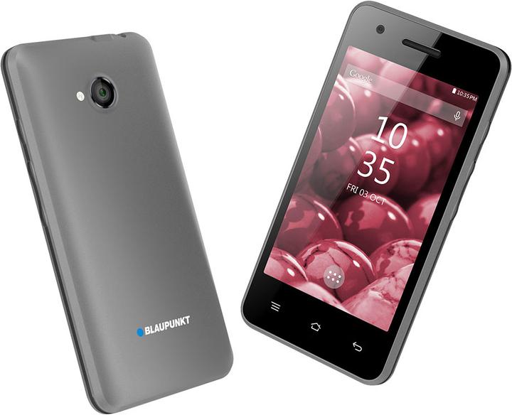 Actual product image Blaupunkt Sf01 (8 GB, Grey, 4", Single SIM, 5 Mpx, 4G)
