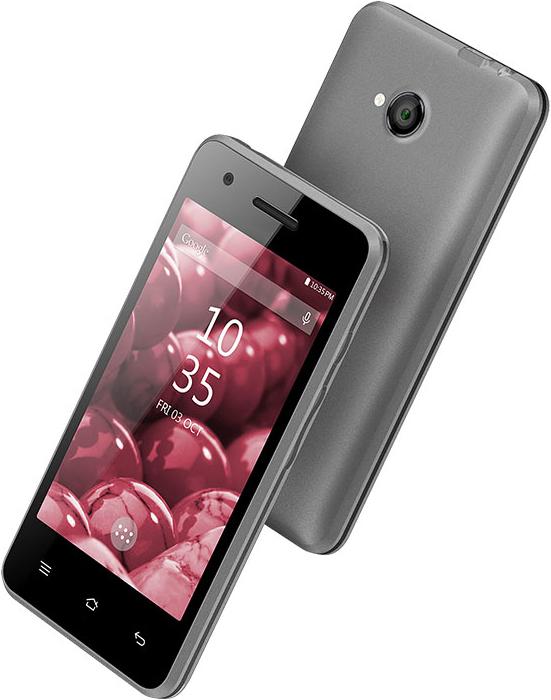 Actual product image Blaupunkt Sf01 (8 GB, Grey, 4", Single SIM, 5 Mpx, 4G)