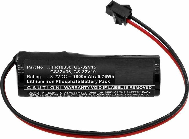 Image du produit CoreParts Batterie pour Gama Sonic Solar (1 pcs, 1800 mAh)