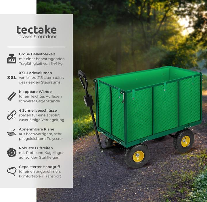 Actual product image tectake Handcart