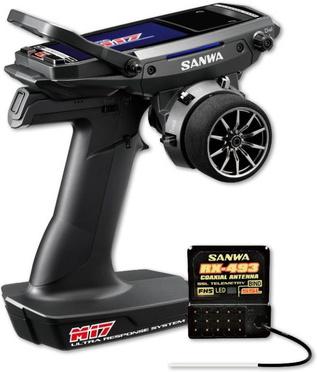 Actual product image Sanwa M17 4-channel transmitter incl. RX-493 receiver