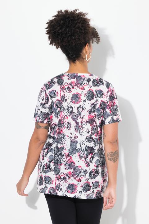 Produktbild Miamoda T-Shirt, Schlangenmuster, HERZ-Motiv (44)
