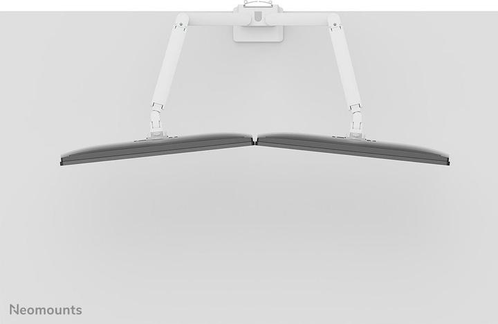 Actual product image Neomounts table mount duo 100x100 9kg/17-32"/white/fully moveable (Table, 35")
