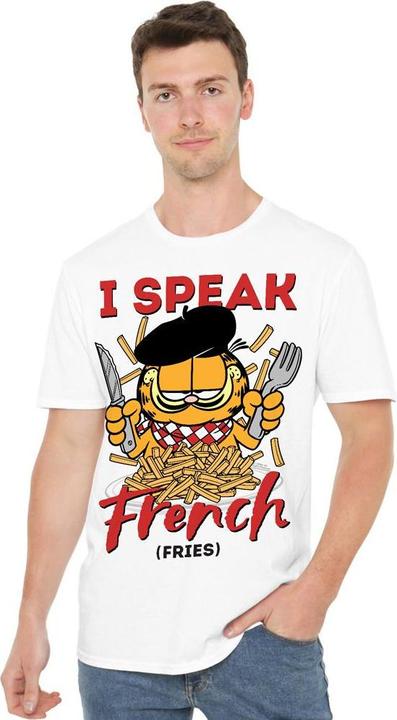 Immagine prodotto Garfield Speaking Love Maglietta Uomo (4XL)